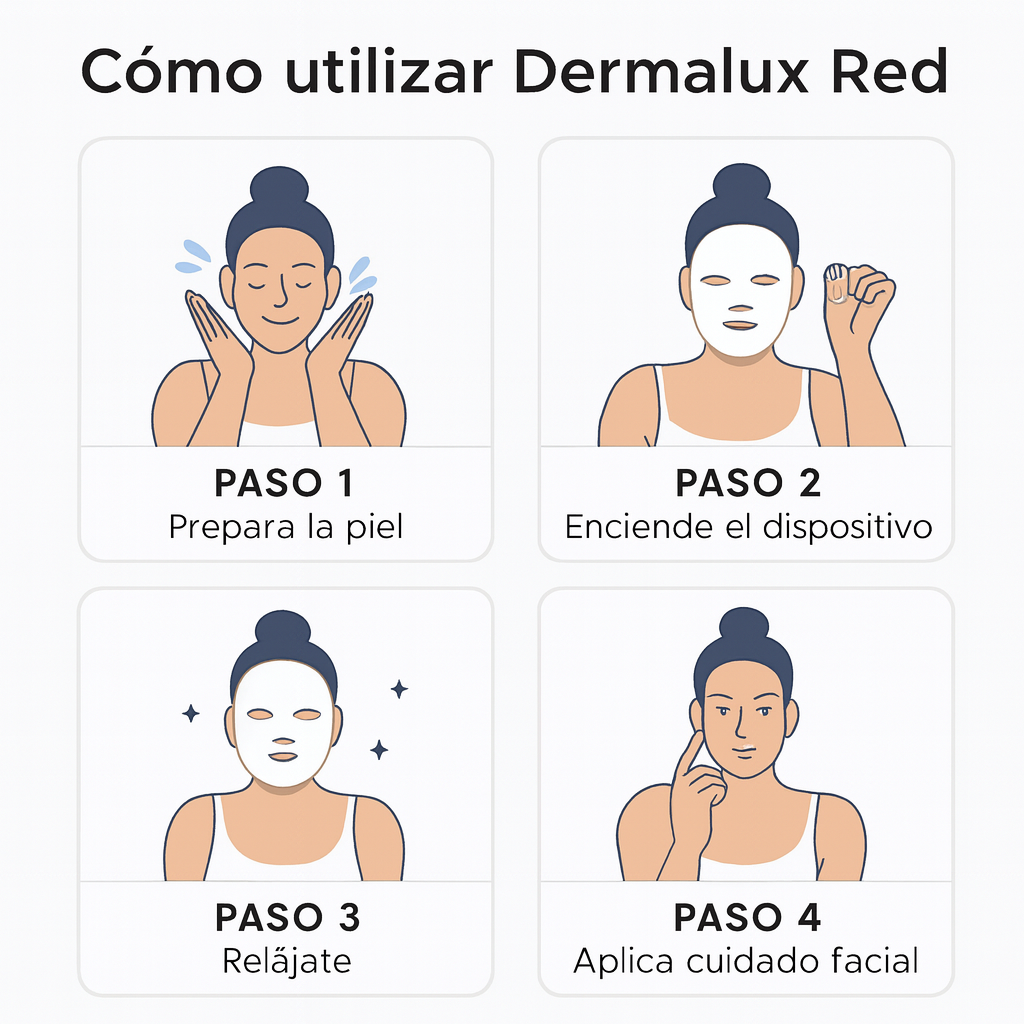 Mascarilla LED de terapia