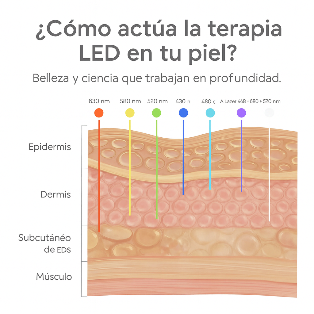 Mascarilla LED de terapia