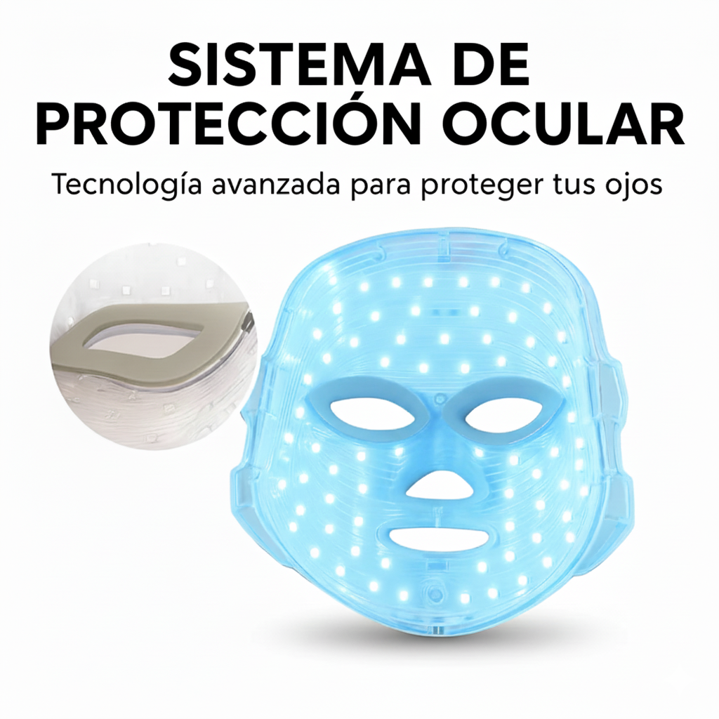 Mascarilla LED de terapia