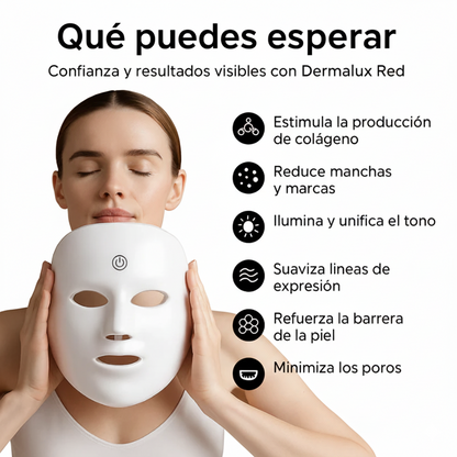 Mascarilla LED de terapia