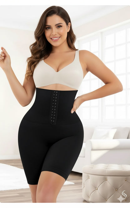 Faja moldeadora con cintura ajustable negro M/L